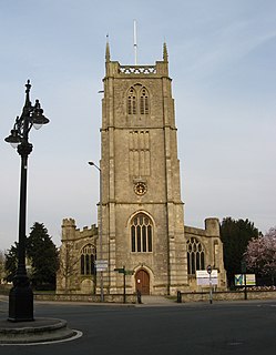 Church of St John the Baptist, Keynsham Church in Somerset, England