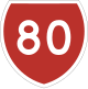 כביש ממלכתי 80 NZ.svg