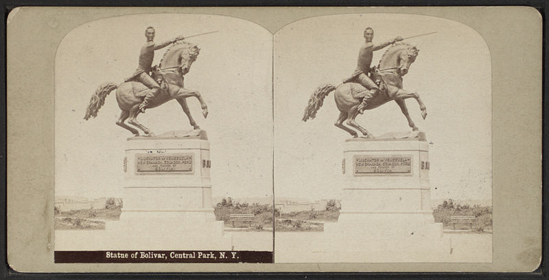 File:Statue of Bolivar, Central Park, N.Y, by E. & H.T. Anthony (Firm).jpg