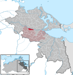 Stolpe an der Peene - Carte