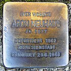 Stolperstein Aaron Neuhaus Lennestadt-Altenhundem.jpg