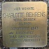 Stolperstein Gardelegen Sandstrasse-Marktstrasse Charlotte Behrens