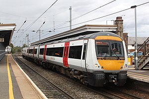 Stowmarket - Greater Anglia 170205 Ipswich train.JPG