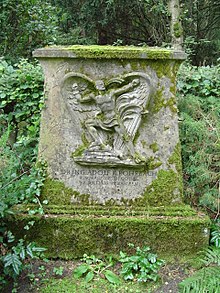 Monument funéraire d'Adolf Rohrbachs au cimetière sud-puest de Stahnsdorf, par Arno Breker