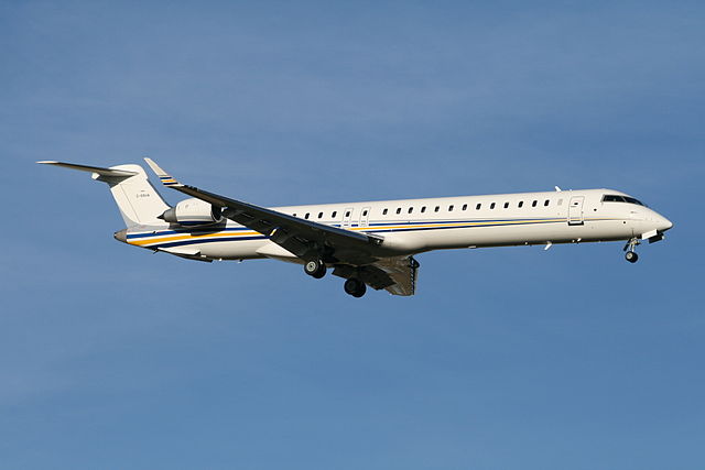 One of Suncor's Bombardier CRJs in 2008