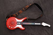 Remmler played a solo on this toy instrument during the song "Kummer" Superstar 3000 crop.JPG