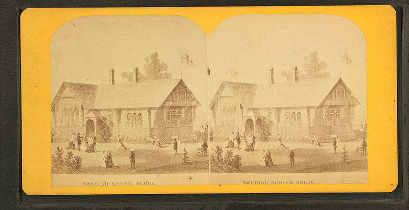 File:Swedish school house, from Robert N. Dennis collection of stereoscopic views 2.jpg
