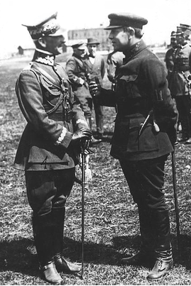 Symon Petliura and Antoni Listowski during Polish-Soviet War.PNG