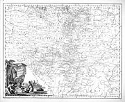 Русский: Карта с чёрно-белым картушем English: Map with black&white cartouche