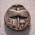 Tetradracma de plata de Tenedos con un hacha, 375-360AC