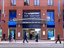 The Co-operative Bank head office building at 1 Balloon Street, Manchester, England The Co-operative, Balloon Street, Manchester.jpg