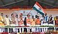 The Prime Minister, Shri Narendra Modi flagging off the Tiranga Yatra to mark the launch of 70th Freedom Year Celebrations, in Bhabra village, Alirajpur district, Madhya Pradesh.jpg