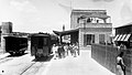 מבנה תחנת הרכבת - צילום משנת 1914