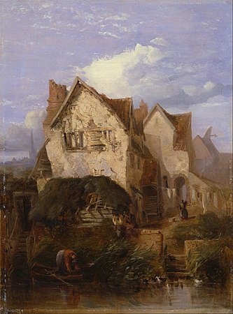 Thomas Lound, A View near Norwich (c. 1850), Yale Center for British Art