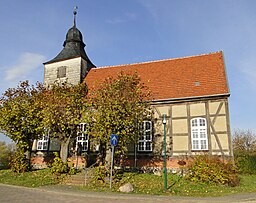 Church in Thurow, district Mecklenburg-Strelitz, Mecklenburg-Vorpommern, Germany