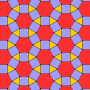Thumbnail for Rhombitrihexagonal tiling