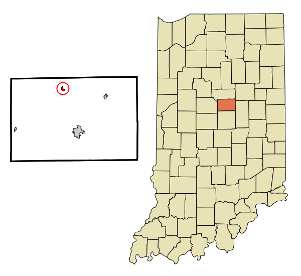 File:Tipton County Indiana Incorporated and Unincorporated areas Sharpsville Highlighted.svg