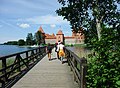 Deutsch: Brücke zur Inselburg Trakai English: Bridge to Trakai island castle