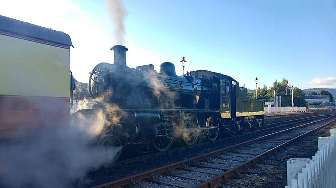 trathspey Steam Railway in the Scottish Highlands