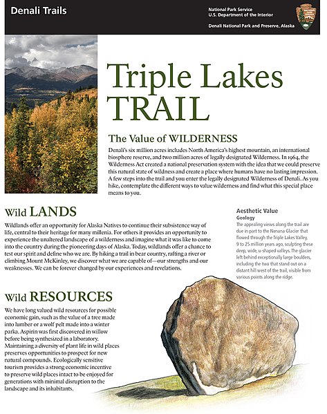 File:Triple Lakes Trail Guide Page 1 (8120413180).jpg