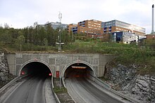 Tromsøysundtunnelen - Tromsøya жағы P1.jpg