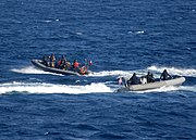 US Navy 110706-N-ZI300-046 Sailors work with Chilean navy sailors during a maritime interdiction exercise.jpg