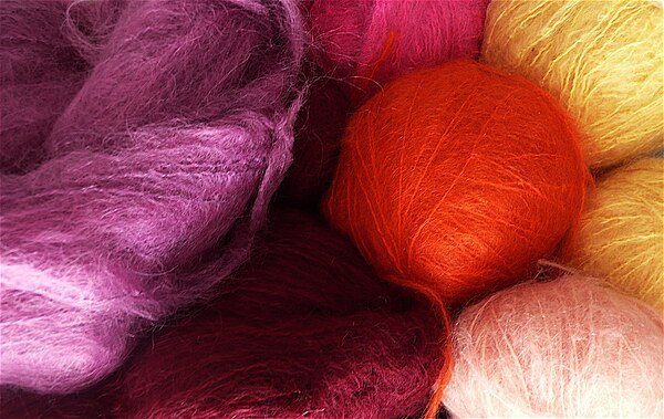 Mohair wool