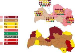 Elecciones parlamentarias de Letonia de 1995