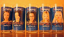 Les verres Pepsi Spice Girls.