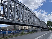 La viadukto en Bulvardo de la Chapelle