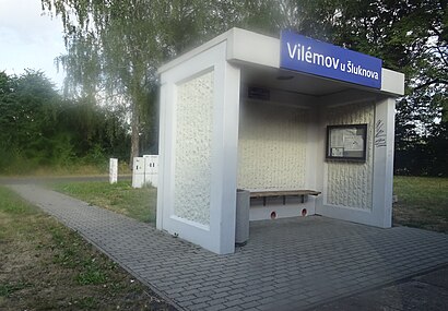 How to get to Vilémov U Šluknova with public transit - About the place