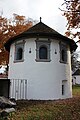 South-eastern peel (defense tower) of castle Moertenegg - Südöstlicher Wehrturm des Schlosses Mörtenegg