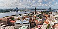 * Nomination View of Riga from St. Peter's church, Latvia --Poco a poco 15:00, 13 February 2013 (UTC) * Promotion  Comment Loss of detail, ccw tilt. --Iifar 19:40, 13 February 2013 (UTC)  Fixed, thanks, Poco a poco 20:44, 13 February 2013 (UTC)  Comment Much better, but imho still not good enough, notes added. --Iifar 18:20, 14 February 2013 (UTC)  New version with reduced sharpness Poco a poco 22:12, 14 February 2013 (UTC) Bottom right is a bit distorted, and an annoying thing bottom left, but I suppose on balance it's ok. Mattbuck 11:17, 16 February 2013 (UTC)