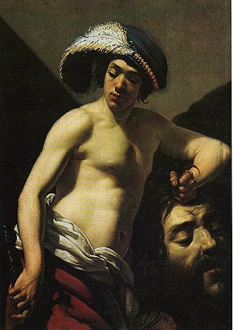 David Holding Goliath's Head, oil on canvas, musee des beaux-arts de Bordeaux. Vouet-David-Goliath-Bordeaux.jpg