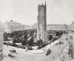 Vue du square Saint Jacques, ca. 1866–70