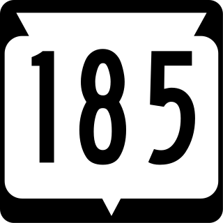 <span class="mw-page-title-main">Wisconsin Highway 185</span> Former state highway in Juneau County, Wisconsin, United States