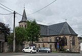 Waimes, la iglesia: l'église Saint-Saturnin