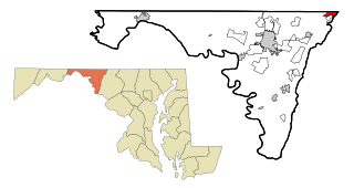 Highfield-Cascade, Maryland CDP in Maryland, United States