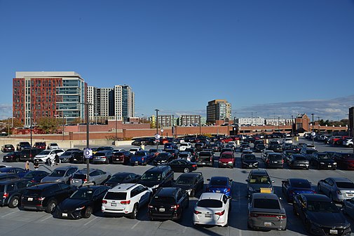 Parking garage at Westfield Wheaton