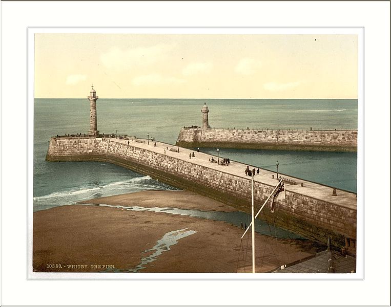 File:Whitby the pier Yorkshire England.jpg