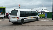 Wightbus Optare Alero rear in Ryde in August 2010 Wightbus 5898 HW04 DDJ rear.JPG