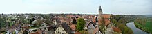 Panorama-Ansicht vom Roten Turm über Wimpfen am Berg