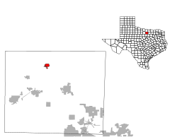 Location of Alvord, Texas