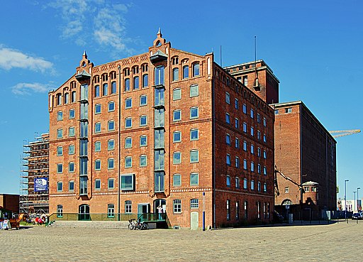 Wismar Alter Hafen Thormann-Speicher Löwe-Speicher Juli 2020