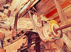 Mécanisme du moulin de Riele, 18th-century windmill in Wormhout