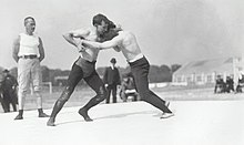 Wrestling match during 1904 Summer Olympics.jpg