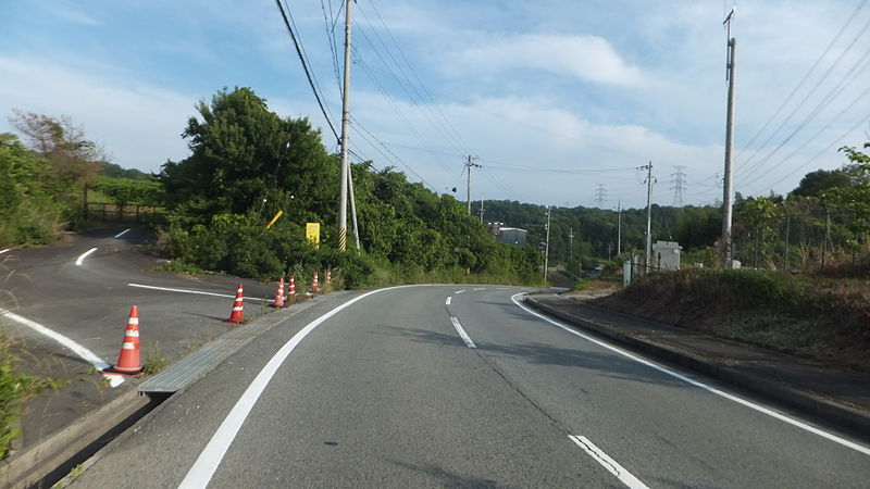 File:Yokawatown Kamiarakawa Mikicity Hyogopref Hyogoprefectural road 356 Kamiarakawa Sanda line No,3.JPG