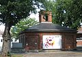 Gatekeeper house of the slaughterhouse and cattle yard