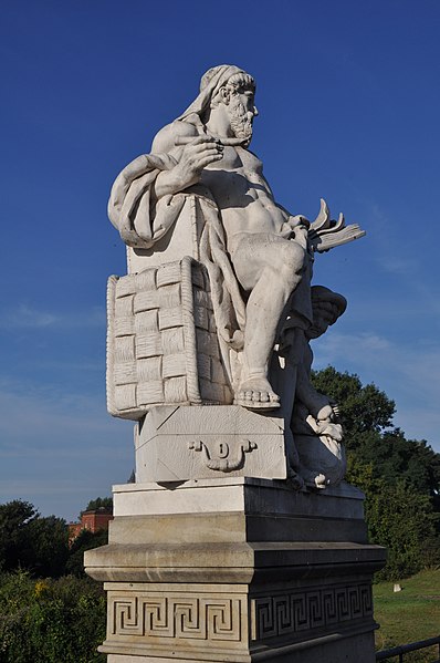 File:Zollbrücke (Magdeburg-Werder).Statue.2.ajb.jpg