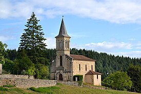 Église Saint-Brice de Saint-Bressou. Vue sud-ouest.jpg